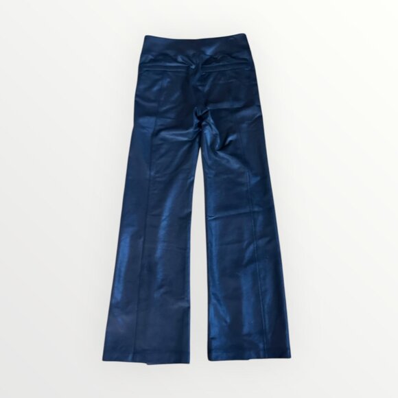 Athleta Sculptek Delancey Gleam High Rise Straight Leg Pant in Black Size S - Picture 4 of 10